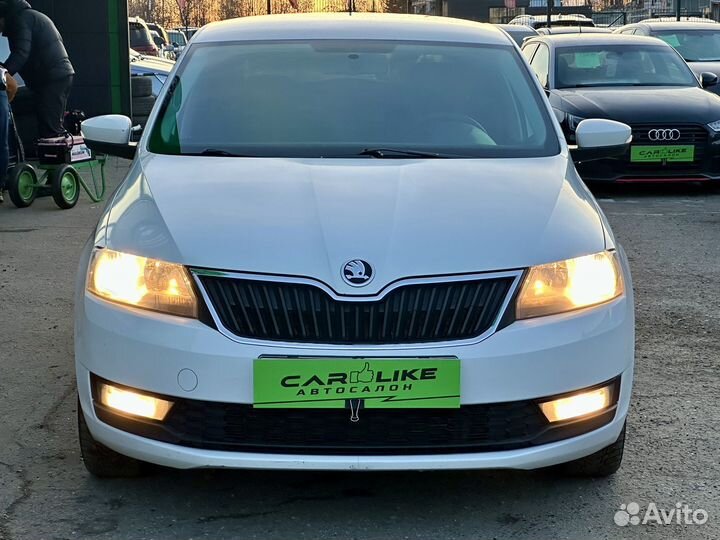 Skoda Rapid 1.6 AT, 2018, 125 259 км