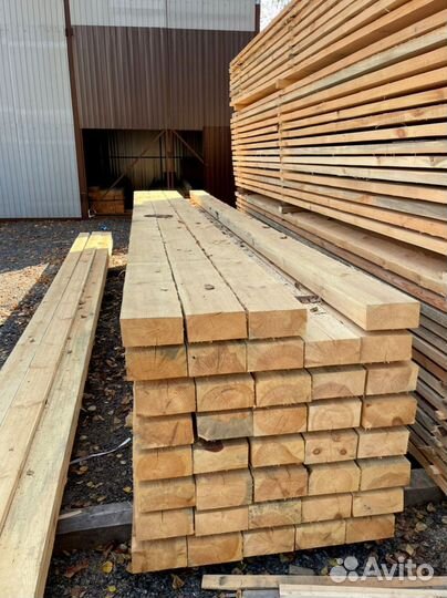 Брус, доска обрезная