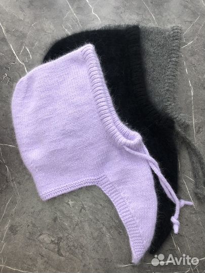 Капор женский норка, ангора