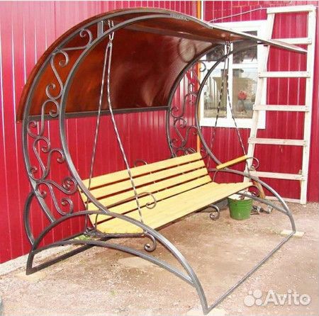Садовые качели новые