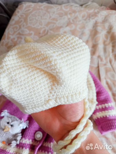 Пальто для девочки ручной работы, демисезон