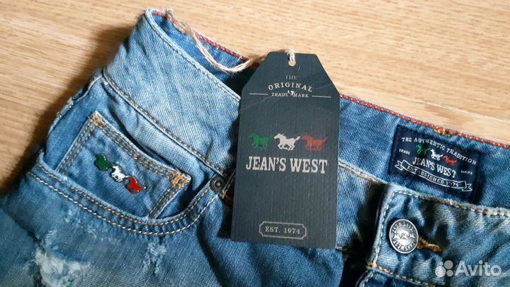 Шорты jean's west original 46 размер новые оригина