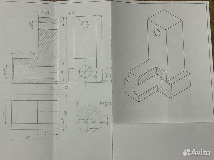 Чертежи от руки и в autocad