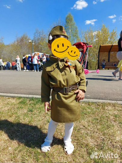 Детская военная форма для девочки 92-98