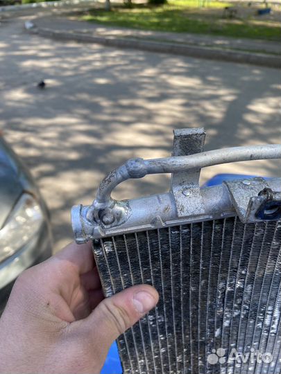 Радиатор кондиционера priora halla