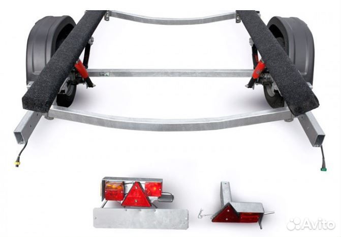 Прицеп лодочный мзса 81771D.101 судно 4.3м