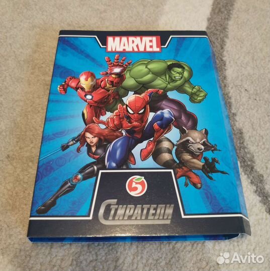 Наборы прилипал/стирателей Дикси/Пятерочка