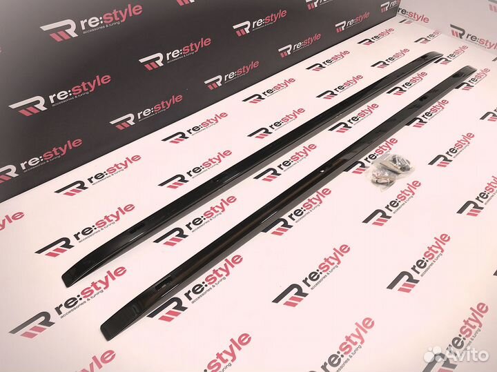 Рейлинги Lexus LX570 / LX450d с16г Black Vision