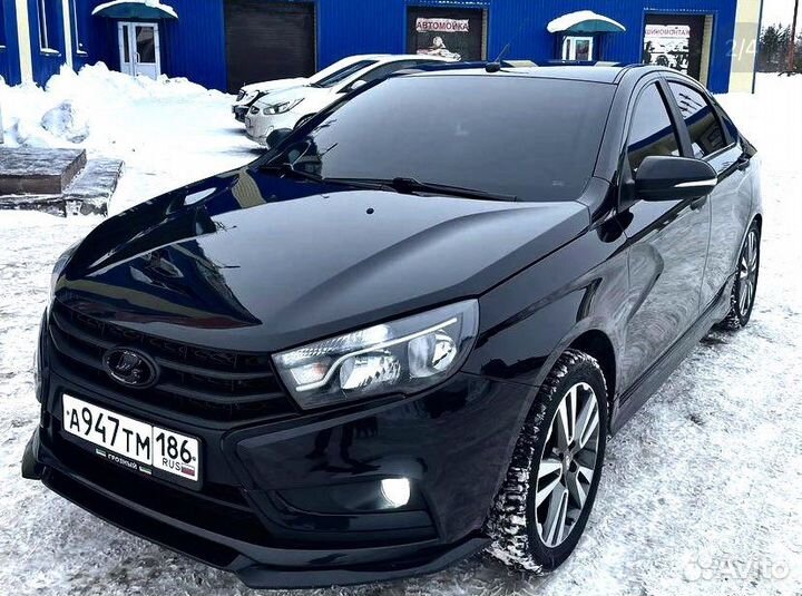 Губа барс “Тюнинг” лада Vesta