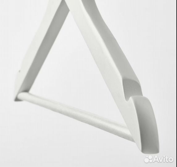 Вешалки плечики IKEA белые 8 шт