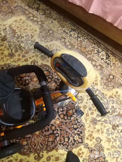 Детский велосипед с ручкой бу