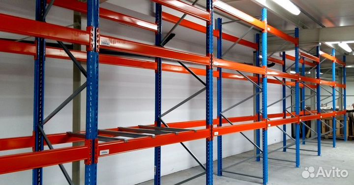 2. Стеллажи фронтальные Кифато б/у лот 1301