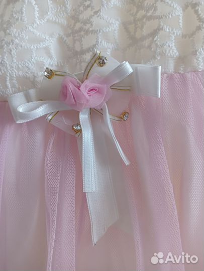 Платье для новорожденных 62-68