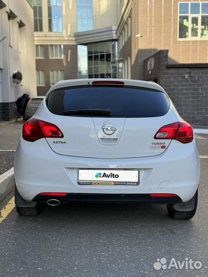 Opel Astra 1.4 AT, 2012, 126 452 км