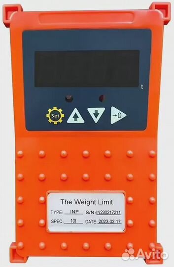 Ограничитель грузоподъемности для талей электрических 1т TOR INP-A (оранжевый)