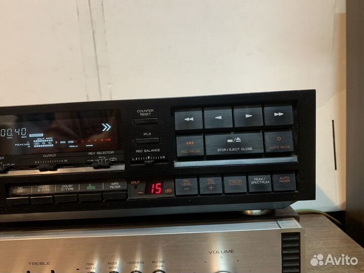 Кассетная дека Akai GX-R70EX black