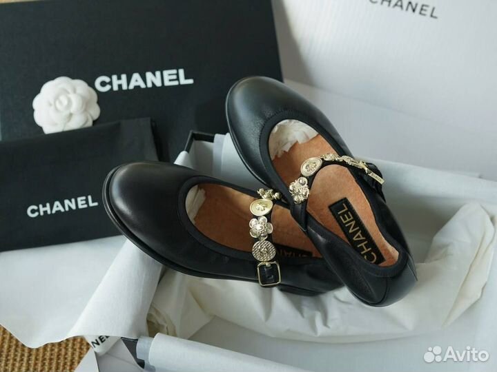 Женские балетки Chanel