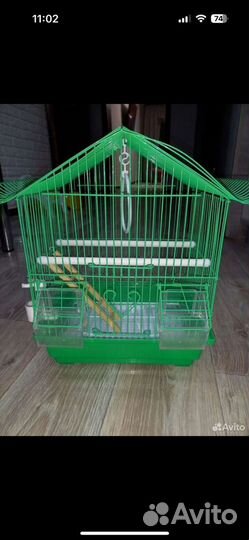 Клетка для попугая бу
