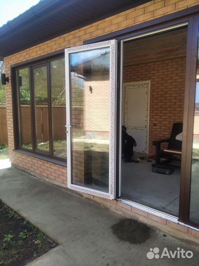 Алюминиевые портальные двери