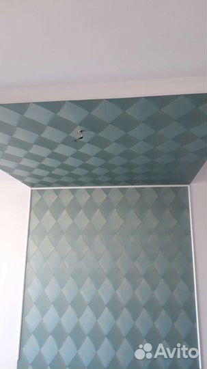 Поклейка обоев