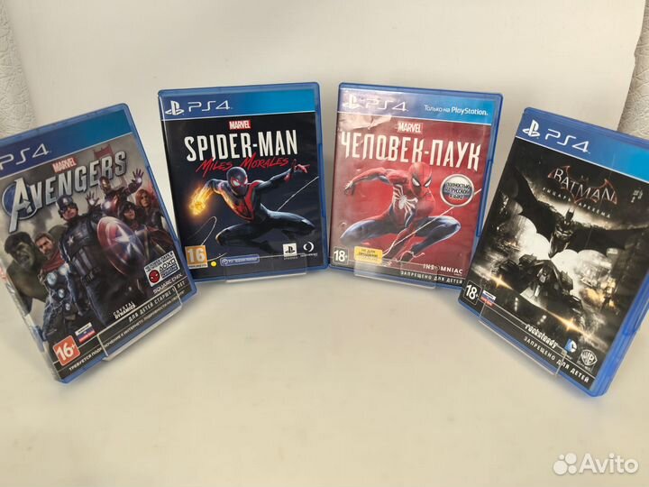 Диски игры для ps4