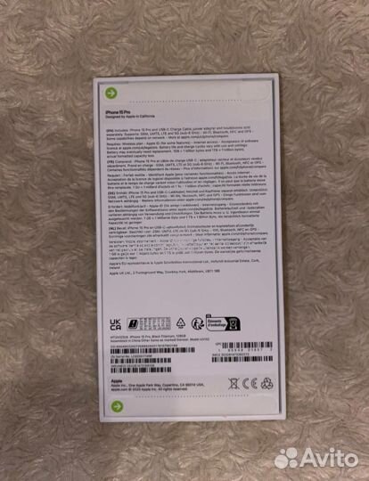iPhone 15 Pro, 128 ГБ