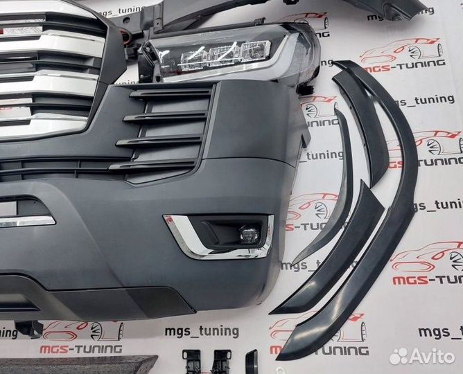 Обвес переделка в LC300 21+ для Toyota LC200 08-15