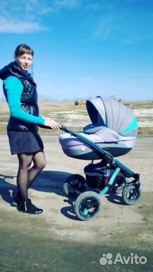 Коляска adamex aspena grand 2в1