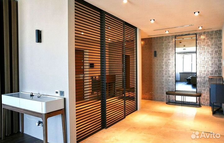 Сдвижные двери, перегородки