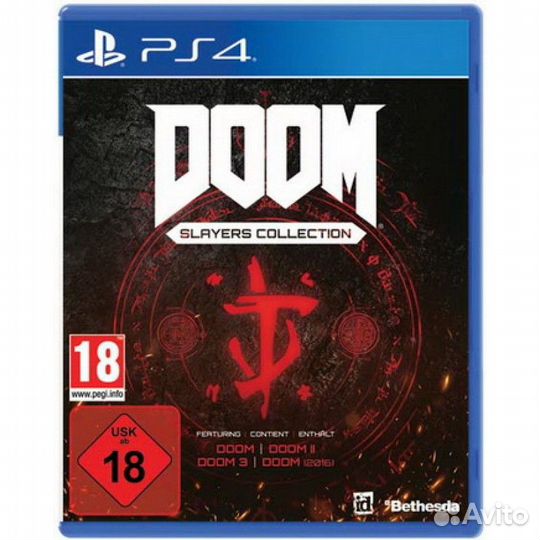 Doom - Slayers Collection PS4, русская версия