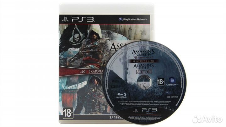 Assassin's Creed IV Черный флаг/Изгой для PS3