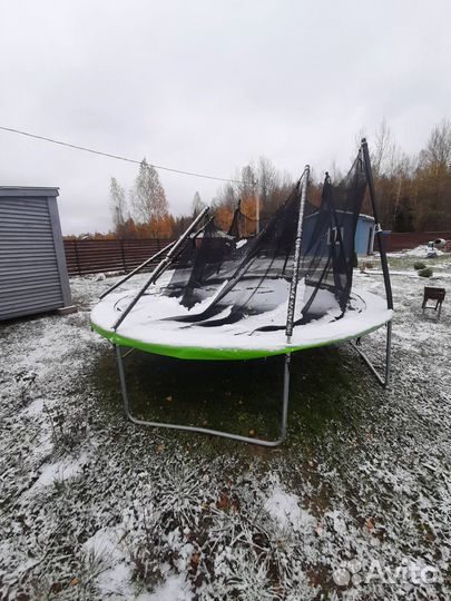 Батут с сеткой бу