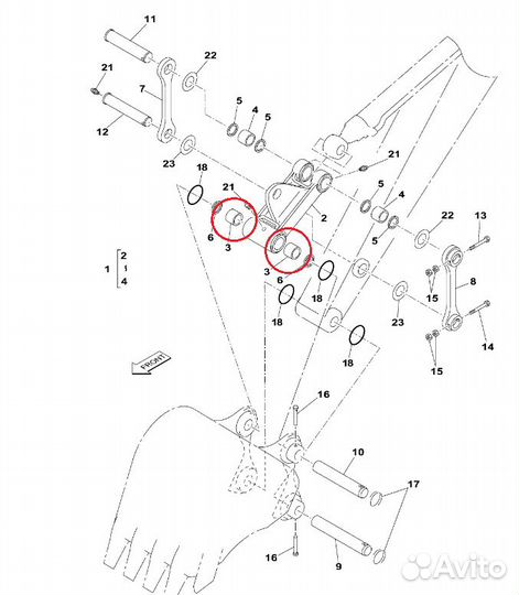 Втулка 160447A1