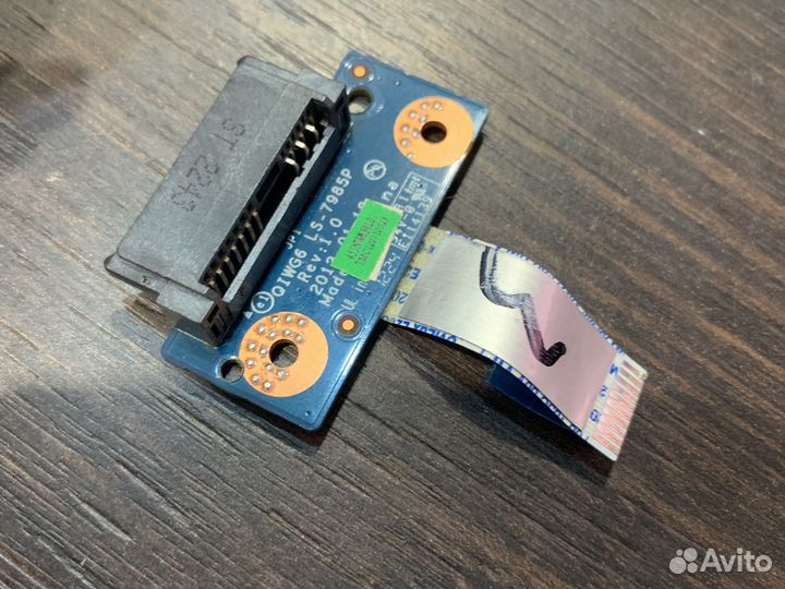 Плата разъема DVD на шлейфе Lenovo P585 P580 N580