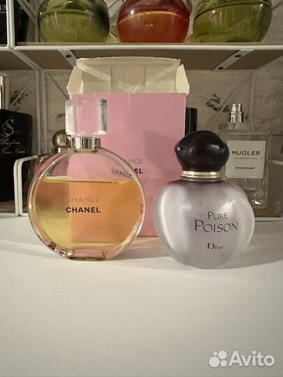 Парфюм Chanel,Dior Jador,Poison Pure, редкость