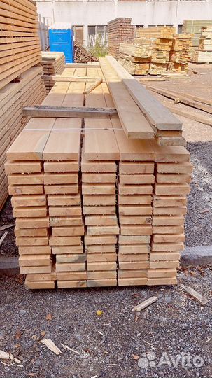 Доска обрезная 25х100х6000мм от производителя