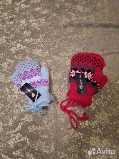 Перчатки зимние детские