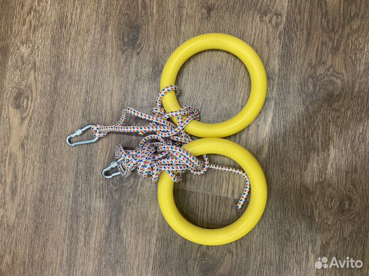 Кольца спортивные с карабинами