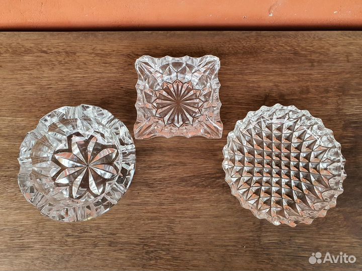 Хрустальная пепельница СССР