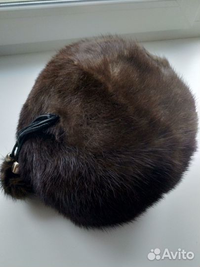 Шапка норковая женская бу размер 54