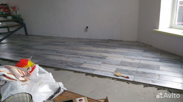 Штукатурка, шпаклевка и другие работы