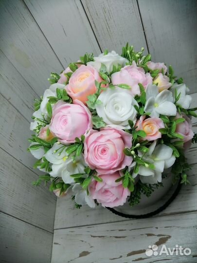 Букеты из мыла ручной работы