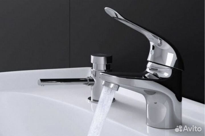 Смеситель для раковины grohe Euroeco