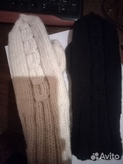 Варежки с рисунком