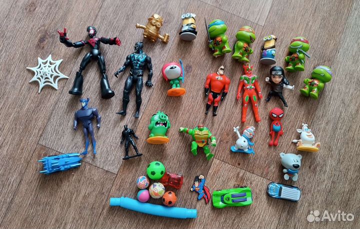 Коллекционные игрушки пакетом