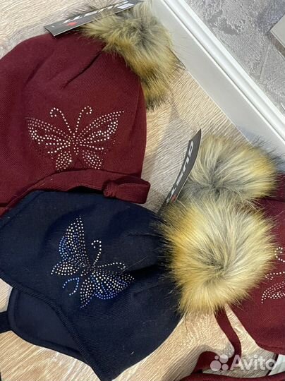 Новые шапки Gusti на девочку