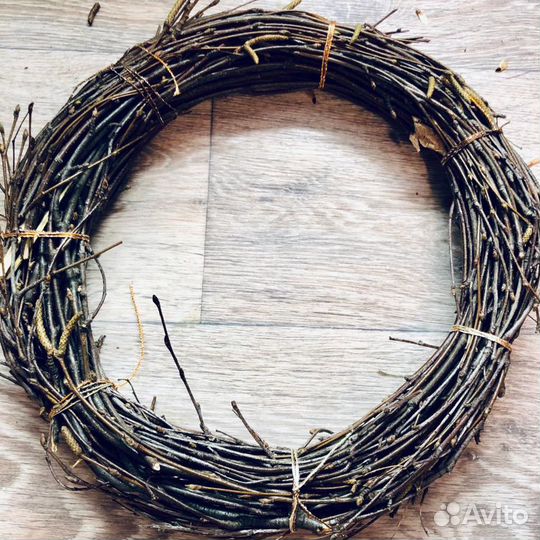 Венок заготовка для пасхальных композиций