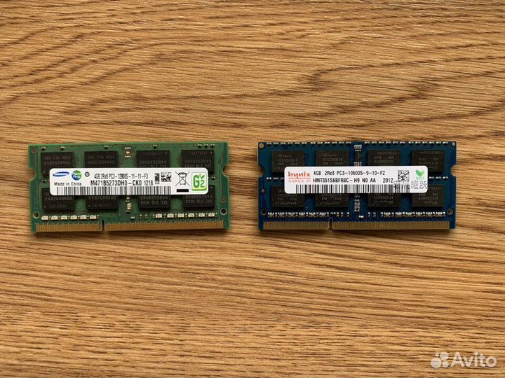 Оперативная память для ноутбука