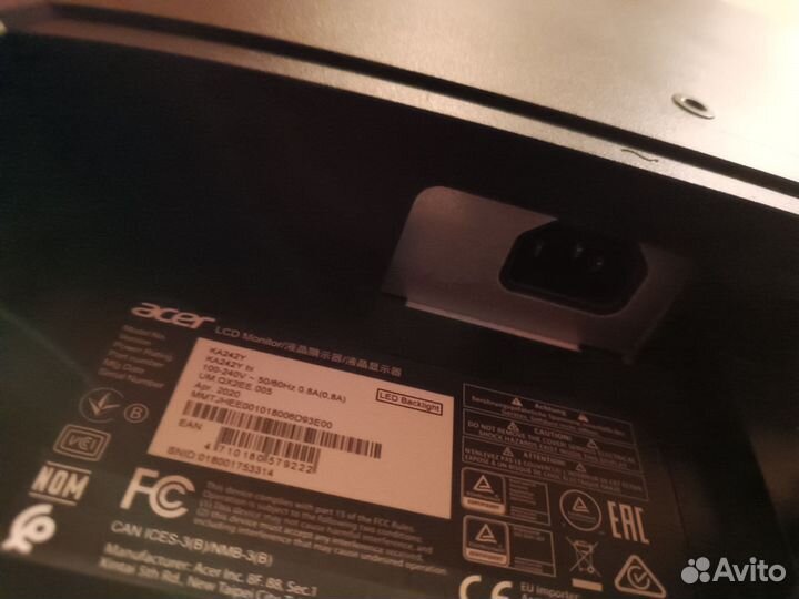 Монитор Acer ka242ybi