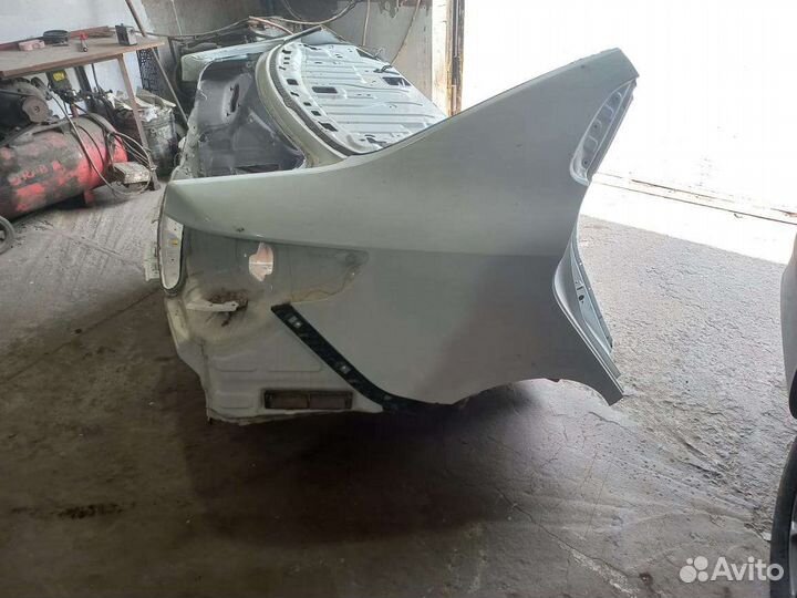 Задняя часть на kia rio